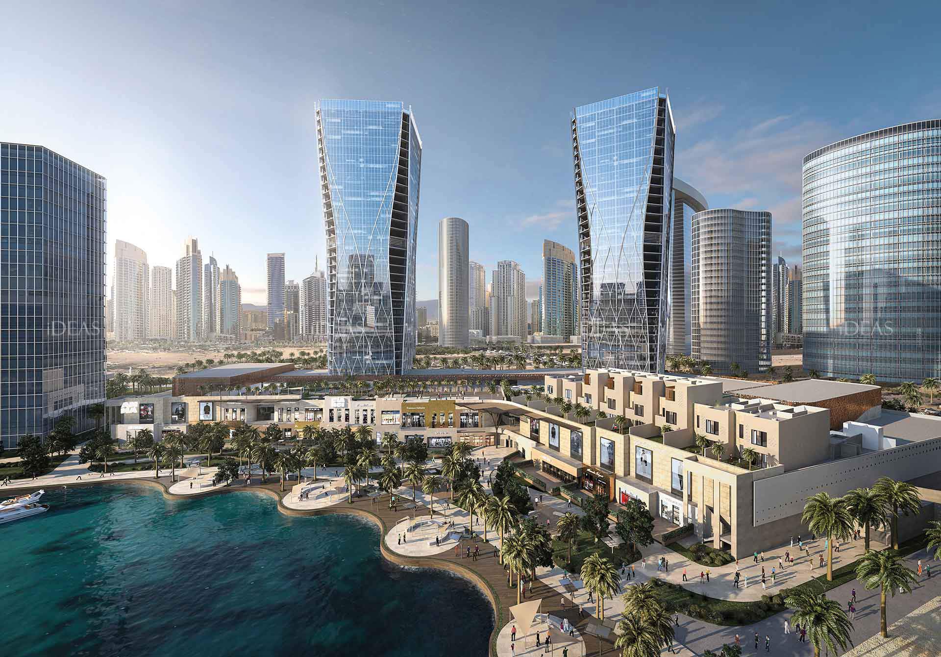 reem towers harbour structural engineering